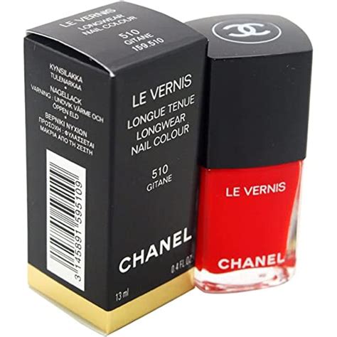 chanel le vernis 510 gitane|Chanel Le Vernis Longwear Nail Colours in Ballerina, Organdi .